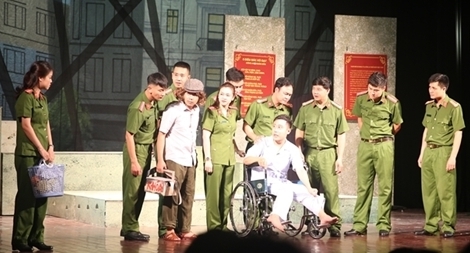 Sinh động hình tượng người chiến sĩ dấn thân vì bình yên cuộc sống