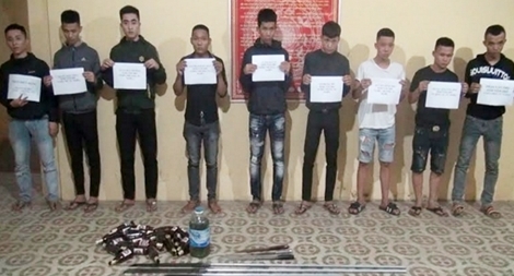 Kịp thời ngăn chặn hai nhóm "hảo hán" hẹn đánh nhau 