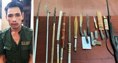 Đột kích ổ ma túy, khóa tay con nghiện ôm súng cố thủ