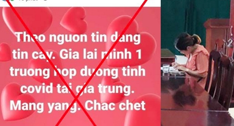 Phạt 5 triệu đồng người bán hàng online đăng tin “nhảm” về COVID-19