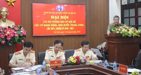 Bám sát yêu cầu, nhiệm vụ, chủ động góp phần bảo vệ tốt an ninh chính trị nội bộ