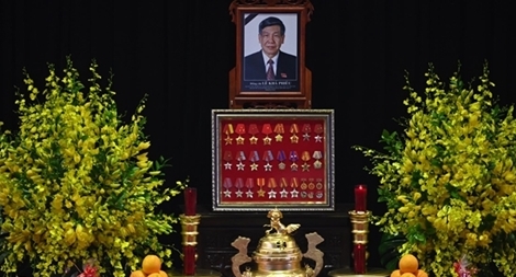 Lời cảm ơn của Ban Lễ tang Nhà nước và gia đình nguyên Tổng Bí thư Lê Khả Phiêu