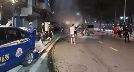 Vụ xe Lexus náo loạn phố đi bộ Hải Phòng: Người tử vong là nữ Thượng úy công an