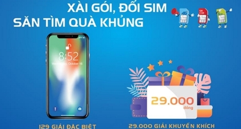 Đăng kí gói cước, rước liền iPhone