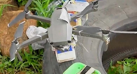 Drone thành công cụ của tội phạm?