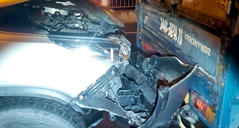 Cầu Rạch Miễu tê liệt vì tai nạn liên hoàn