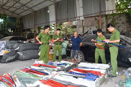 Công an Ninh Bình trấn áp mạnh các nhóm tội phạm hình sự