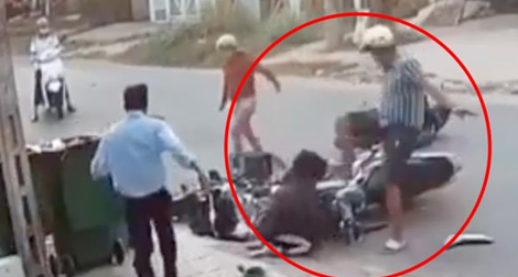 Đề nghị xử lý nghiêm hành vi bạo lực, đánh đạp nữ sinh sau va chạm giao thông