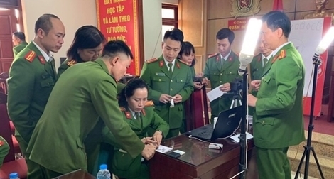 Mở đợt cao điểm cấp căn cước công dân lưu động trên địa bàn Thủ đô