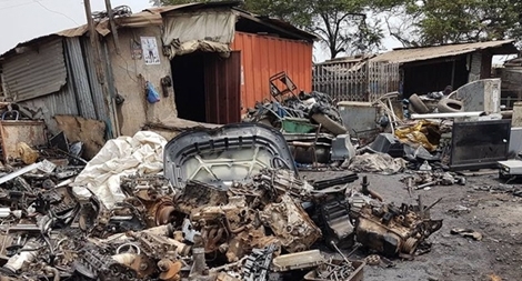 Ghana trước vấn nạn ô nhiễm rác điện tử