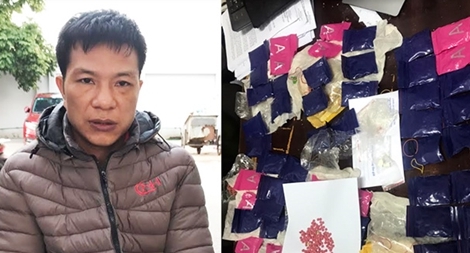 Lên Lóng Luông “đánh” 14 nghìn viên ma túy tổng hợp