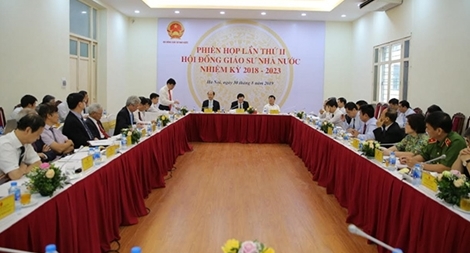 Công nhận 339 Giáo sư, Phó giáo sư năm 2020