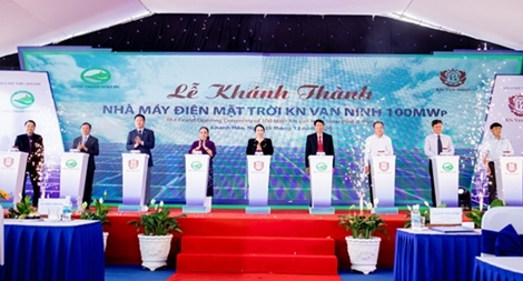 Khánh thành dự án Nhà máy Điện mặt trời KN Vạn Ninh 100 MWp