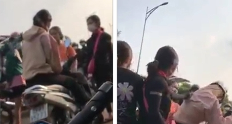 Mâu thuẫn trên mạng xã hội, một nữ sinh ở Bình Phước bị đánh hội đồng