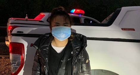 4 người nước ngoài nhập cảnh trái phép trên xe bán tải