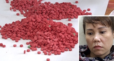 Chiếc SH chứa 2.200 viên ma túy tổng hợp