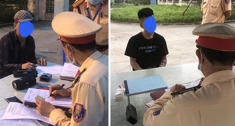 Hai tài xế dương tính với ma túy bị phát hiện trên cao tốc