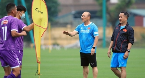 Bản danh sách “cũ” của thầy Park