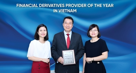 VietinBank là “Ngân hàng cung ứng sản phẩm phái sinh tài chính tốt nhất năm 2020 tại Việt Nam”