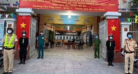 Giao thông thông thoáng trong ngày hội bầu cử