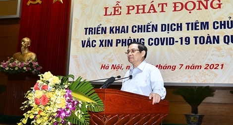 Cùng nhau quyết tâm, trên dưới một lòng để thực hiện thành công chiến dịch tiêm chủng lớn nhất trong lịch sử