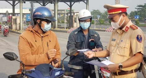 Công an tỉnh Đồng Nai căng mình phòng, chống dịch