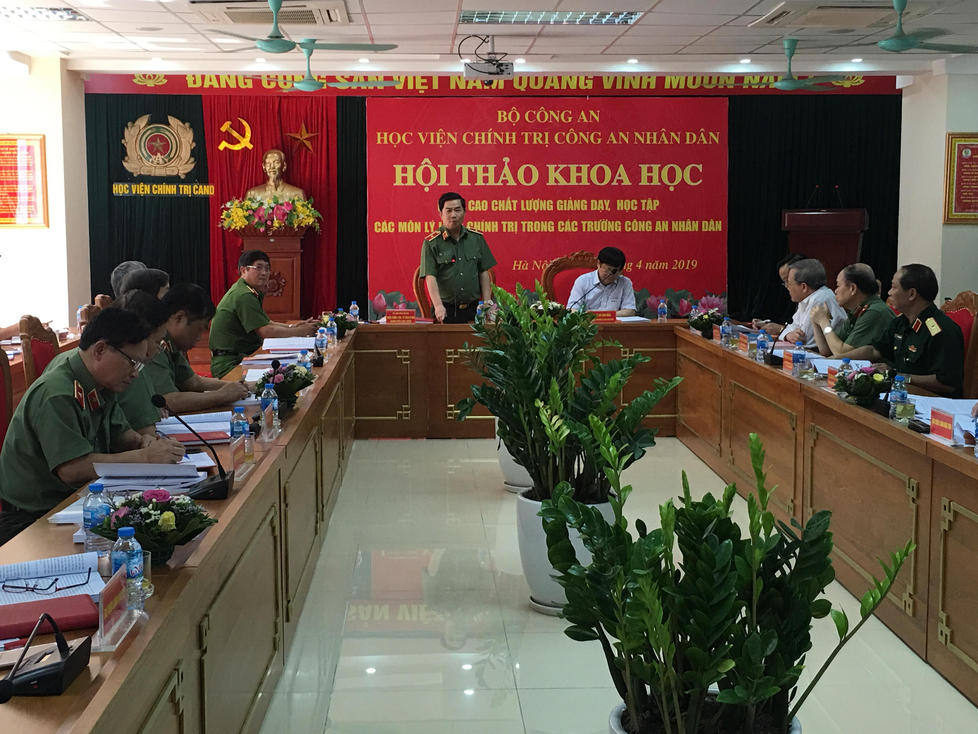 Đổi mới phương pháp giảng dạy, học tập các môn lý luận chính trị trong các trường CAND