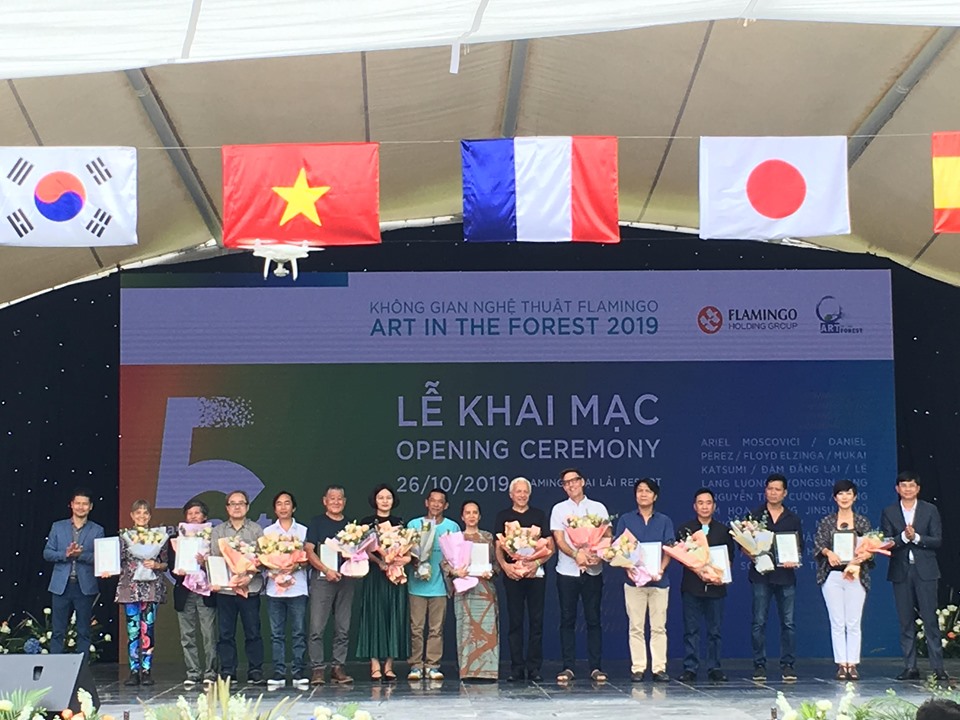 Khai mạc Triển lãm Art In The Forest 2019