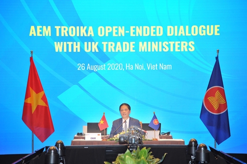 Đối thoại trực tuyến về hợp tác kinh tế giữa ASEAN- UK