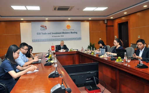Hội nghị Bộ trưởng Thương mại và Đầu tư G20 trực tuyến