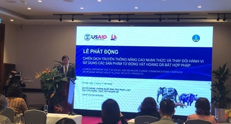 Thay đổi nhận thức và hành vi về động vật hoang dã 