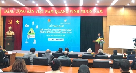 Trao giải thưởng 'sản phẩm hiệu suất năng lượng cao nhất 2020'