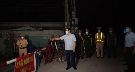 Vĩnh Phúc cách ly xã hội thành phố Vĩnh Yên 