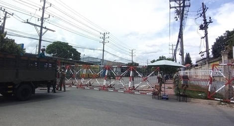 Bình Dương phong tỏa một tuyến đường và chi nhánh công ty liên quan ca mắc COVID-19