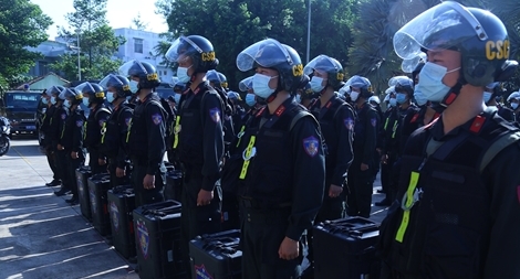 CSCĐ chi viện Bình Dương chống dịch COVID-19