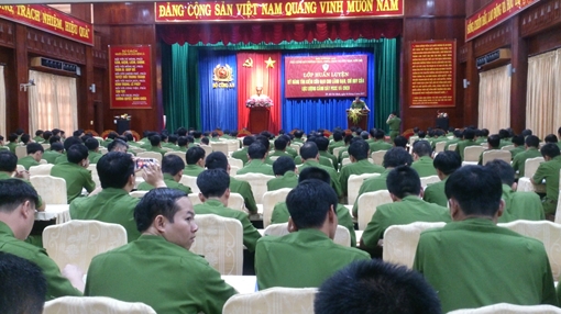 Huấn luyện kỹ năng tìm kiếm cứu hộ cứu nạn cho lãnh đạo, chỉ huy Cảnh sát PCCC và CNCH