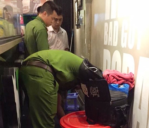 Truy xét đối tượng ném vật thể nổ vào quán trà sữa