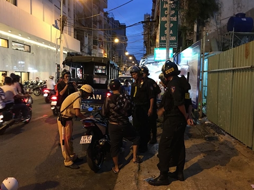 Cả trăm đối tượng bị tổ công tác 363 khóa tay