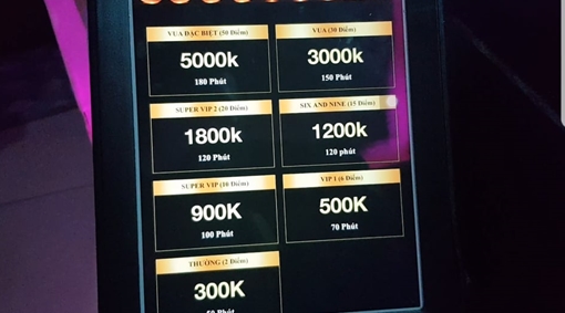 Nhân viên massage khỏa thân kích dục cho khách với gói "Vua đặc biệt" 