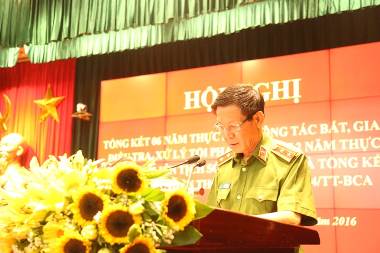 Tổng kết công tác bắt, giam giữ tội phạm