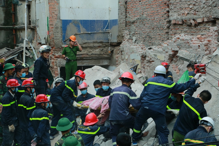Rút kinh nghiệm công tác cứu nạn cứu hộ, cứu nạn nhà 43 Cửa Bắc