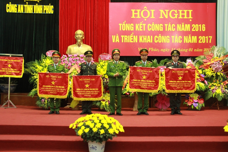 Thứ trưởng Lê Quý Vương dự hội nghị triển khai công tác Công an tỉnh Vĩnh Phúc