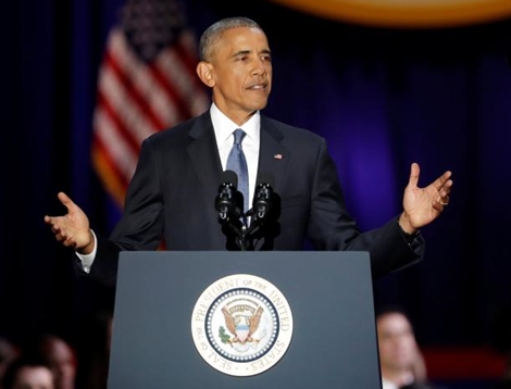 Toàn văn bài phát biểu chia tay của Tổng thống Obama