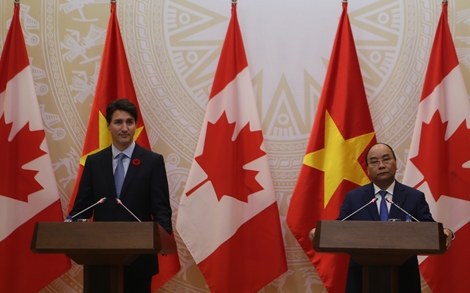 Tuyên bố chung về xác lập quan hệ Đối tác toàn diện Việt Nam-Canada