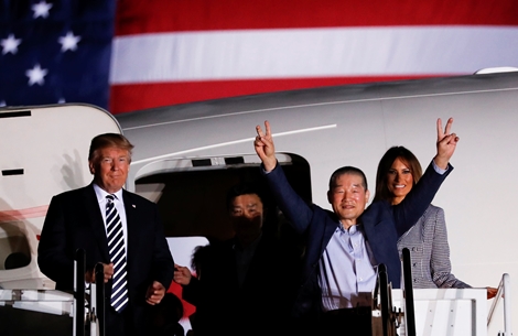 Tổng thống Mỹ bất ngờ cảm ơn lãnh đạo Triều Tiên Kim Jong-un