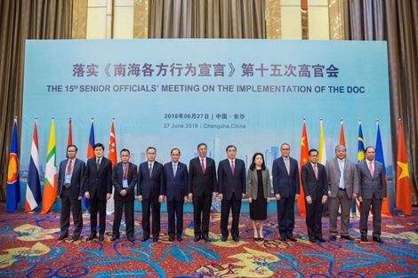 Phiên họp lần thứ 15 các quan chức cấp cao ASEAN - Trung Quốc  về thực hiện DOC 