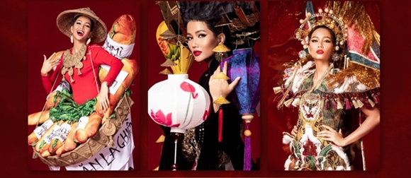 Top 3 national costume designs for Vietnam representative at Miss ...