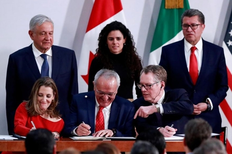 Mỹ, Mexico và Canada ký thỏa thuận thương mại mới