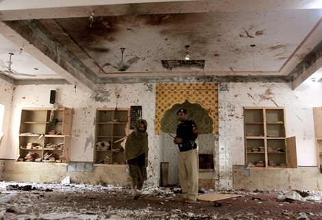 Đánh bom nhà thờ Hồi giáo ở Pakistan, 15 người thiệt mạng