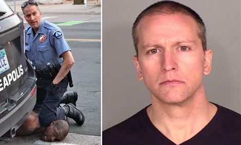 Cảnh sát ghì gối làm chết người đàn ông da màu phải chuyển tù vì nghi tự sát